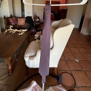 Donna Karan Purple Necktie